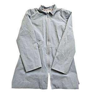 Margaret O'Leary Full-Zip Jacket Sky Blue Pockets EUC Medium‎ Vintage